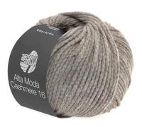 Lana Grossa AM Cashmere 16, 0003 beige, 50g, 78% Schurwolle Merino/12% Kaschmir/12% Polyamid, Häkelgarn, Schurwolle