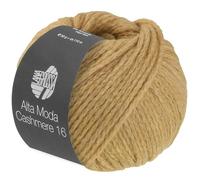 LANA GROSSA Alta Moda Cashmere 16 | Feinste 16 Mikron Merinowolle mit Kaschmiranteil | Handstrickgarn aus 78% Schurwolle (Merino) 12% Kaschmir & 10% Polyamid (Nylon) | 50g zum Stricken | 110mFB 81