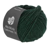 LANA GROSSA Alta Moda Cashmere 16 | Feinste 16 Mikron Merinowolle mit Kaschmiranteil | Handstrickgarn aus 78% Schurwolle (Merino) 12% Kaschmir & 10% Polyamid (Nylon) | 50g zum Stricken | 110m Garn 57