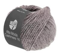 LANA GROSSA Alta Moda Cashmere 16 | Feinste 16 Mikron Merinowolle mit Kaschmiranteil | Handstrickgarn aus 78% Schurwolle (Merino) 12% Kaschmir & 10% Polyamid (Nylon) | 50g zum Stricken | 110m Garn 61