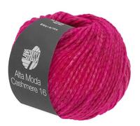 LANA GROSSA Alta Moda Cashmere 16 | Feinste 16 Mikron Merinowolle mit Kaschmiranteil | Handstrickgarn aus 78% Schurwolle (Merino) 12% Kaschmir & 10% Polyamid (Nylon) | 50g zum Stricken | 110mFB 80