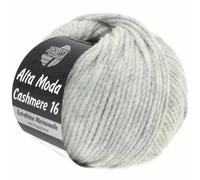 Lana Grossa Alta Moda Cashmere 16 Hellgrau Meliert
