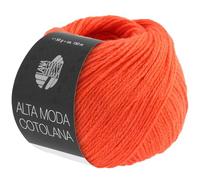 LANA GROSSA »Alta Moda Cotolana« Häkelwolle, 150 m, Orange - 0022