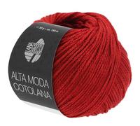 LANA GROSSA Alta Moda Cotolana | Edles Kettengarn aus 45% Schurwolle (Merino superwash), 45% Pima Baumwolle & 10% Polyamid| 50g Wolle zum Stricken & Häkeln | 150m Garn FB 5