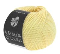 LANA GROSSA Alta Moda Cotolana | Edles Kettengarn aus 45% Schurwolle (Merino superwash), 45% Pima Baumwolle & 10% Polyamid| 50g Wolle zum Stricken & Häkeln | 150m Garn FB 32
