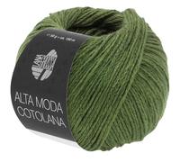 LANA GROSSA Alta Moda Cotolana | Edles Kettengarn aus 45% Schurwolle (Merino superwash), 45% Pima Baumwolle & 10% Polyamid| 50g Wolle zum Stricken & Häkeln | 150m Garn FB 47