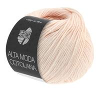 LANA GROSSA Alta Moda Cotolana | Edles Kettengarn aus 45% Schurwolle (Merino superwash), 45% Pima Baumwolle & 10% Polyamid| 50g Wolle zum Stricken & Häkeln | 150m Garn FB 21