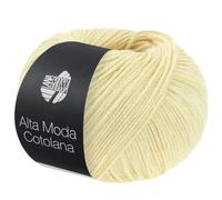LANA GROSSA Alta Moda Cotolana | Edles Kettengarn aus 45% Schurwolle (Merino superwash), 45% Pima Baumwolle & 10% Polyamid| 50g Wolle zum Stricken & Häkeln | 150m Garn FB 68