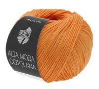 LANA GROSSA Alta Moda Cotolana | Edles Kettengarn aus 45% Schurwolle (Merino superwash), 45% Pima Baumwolle & 10% Polyamid| 50g Wolle zum Stricken & Häkeln | 150m Garn FB 60