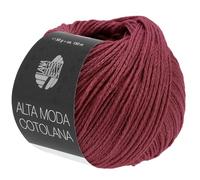 LANA GROSSA Alta Moda Cotolana | Edles Kettengarn aus 45% Schurwolle (Merino superwash), 45% Pima Baumwolle & 10% Polyamid| 50g Wolle zum Stricken & Häkeln | 150m Garn FB 59