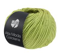 LANA GROSSA Alta Moda Cotolana | Edles Kettengarn aus 45% Schurwolle (Merino superwash), 45% Pima Baumwolle & 10% Polyamid| 50g Wolle zum Stricken & Häkeln | 150m Garn FB 71