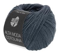 LANA GROSSA Alta Moda Cotolana | Edles Kettengarn aus 45% Schurwolle (Merino superwash), 45% Pima Baumwolle & 10% Polyamid| 50g Wolle zum Stricken & Häkeln | 150m Garn FB 64