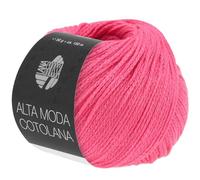 LANA GROSSA Alta Moda Cotolana | Edles Kettengarn aus 45% Schurwolle (Merino superwash), 45% Pima Baumwolle & 10% Polyamid| 50g Wolle zum Stricken & Häkeln | 150m Garn FB 53