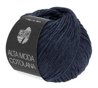 LANA GROSSA Alta Moda Cotolana | Edles Kettengarn aus 45% Schurwolle (Merino superwash), 45% Pima Baumwolle & 10% Polyamid| 50g Wolle zum Stricken & Häkeln | 150m Garn FB 29