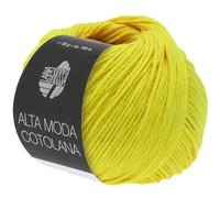 LANA GROSSA Alta Moda Cotolana | Edles Kettengarn aus 45% Schurwolle (Merino superwash), 45% Pima Baumwolle & 10% Polyamid| 50g Wolle zum Stricken & Häkeln | 150m Garn FB 54