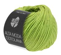 LANA GROSSA Alta Moda Cotolana | Edles Kettengarn aus 45% Schurwolle (Merino superwash), 45% Pima Baumwolle & 10% Polyamid| 50g Wolle zum Stricken & Häkeln | 150m Garn FB 27
