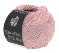 LANA GROSSA Alta Moda Cotolana | Edles Kettengarn aus 45% Schurwolle (Merino superwash), 45% Pima Baumwolle & 10% Polyamid| 50g Wolle zum Stricken & Häkeln | 150m Garn FB 43