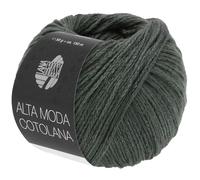LANA GROSSA Alta Moda Cotolana | Edles Kettengarn aus 45% Schurwolle (Merino superwash), 45% Pima Baumwolle & 10% Polyamid| 50g Wolle zum Stricken & Häkeln | 150m Garn FB 46