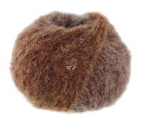 LANA GROSSA Avio | Voluminöses Alpakagarn mit Effektstruktur im dezenten Farbverlauf | Handstrickgarn aus 63% Alpaka (Fein) & 37% Polyamid | 50g Wolle zum Stricken & Häkeln | 150m Garn 5