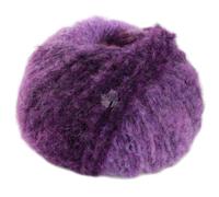 LANA GROSSA Avio | Voluminöses Alpakagarn mit Effektstruktur im dezenten Farbverlauf | Handstrickgarn aus 63% Alpaka (Fein) & 37% Polyamid | 50g Wolle zum Stricken & Häkeln | 150m Garn 17