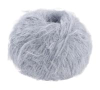 LANA GROSSA Basta| Garn im Fake Fur Look, locker verzwirnt, Franseneffekt& Merinofasern | Handstrickgarn, 50% Schurwolle & 50% Polyamid | 50g Wolle zum Stricken& Häkeln | 100m Garn FB 4