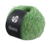 LANA GROSSA Basta| Garn im Fake Fur Look, locker verzwirnt, Franseneffekt& Merinofasern | Handstrickgarn, 50% Schurwolle & 50% Polyamid | 50g Wolle zum Stricken& Häkeln | 100m Garn FB 29