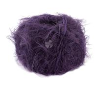 LANA GROSSA Basta| Garn im Fake Fur Look, locker verzwirnt, Franseneffekt& Merinofasern | Handstrickgarn, 50% Schurwolle & 50% Polyamid | 50g Wolle zum Stricken& Häkeln | 100m Garn FB 26