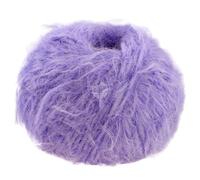 LANA GROSSA Basta| Garn im Fake Fur Look, locker verzwirnt, Franseneffekt& Merinofasern | Handstrickgarn, 50% Schurwolle & 50% Polyamid | 50g Wolle zum Stricken& Häkeln | 100m Garn FB 19