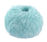 LANA GROSSA Basta| Garn im Fake Fur Look, locker verzwirnt, Franseneffekt& Merinofasern | Handstrickgarn, 50% Schurwolle & 50% Polyamid | 50g Wolle zum Stricken& Häkeln | 100m Garn FB 23