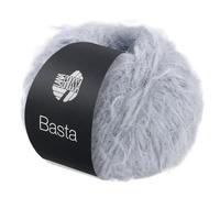 LANA GROSSA Basta| Garn im Fake Fur Look, locker verzwirnt aus Franseneffekt & Merinofasern | Handstrickgarn aus 50% Schurwolle (Merino) & 50% Polyamid | 50g Wolle zum Stricken & Häkeln | 100m Garn