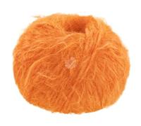 LANA GROSSA Basta| Garn im Fake Fur Look, locker verzwirnt, Franseneffekt& Merinofasern | Handstrickgarn, 50% Schurwolle & 50% Polyamid | 50g Wolle zum Stricken& Häkeln | 100m Garn FB 28