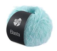 LANA GROSSA Basta| Garn im Fake Fur Look, locker verzwirnt, Franseneffekt& Merinofasern | Handstrickgarn, 50% Schurwolle & 50% Polyamid | 50g Wolle zum Stricken& Häkeln | 100m Garn FB 23
