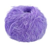 LANA GROSSA Basta| Garn im Fake Fur Look, locker verzwirnt, Franseneffekt& Merinofasern | Handstrickgarn, 50% Schurwolle & 50% Polyamid | 50g Wolle zum Stricken& Häkeln | 100m Garn FB 25