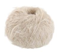 LANA GROSSA Basta| Garn im Fake Fur Look, locker verzwirnt, Franseneffekt& Merinofasern | Handstrickgarn, 50% Schurwolle & 50% Polyamid | 50g Wolle zum Stricken& Häkeln | 100m Garn FB 2