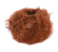 LANA GROSSA Basta| Garn im Fake Fur Look, locker verzwirnt, Franseneffekt& Merinofasern | Handstrickgarn, 50% Schurwolle & 50% Polyamid | 50g Wolle zum Stricken& Häkeln | 100m Garn FB 5