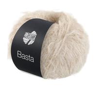 LANA GROSSA Basta| Garn im Fake Fur Look, locker verzwirnt, Franseneffekt& Merinofasern | Handstrickgarn, 50% Schurwolle & 50% Polyamid | 50g Wolle zum Stricken& Häkeln | 100m Garn FB 2