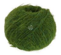 LANA GROSSA Basta| Garn im Fake Fur Look, locker verzwirnt, Franseneffekt& Merinofasern | Handstrickgarn, 50% Schurwolle & 50% Polyamid | 50g Wolle zum Stricken& Häkeln | 100m Garn FB 30