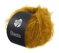 LANA GROSSA Basta| Garn im Fake Fur Look, locker verzwirnt, Franseneffekt& Merinofasern | Handstrickgarn, 50% Schurwolle & 50% Polyamid | 50g Wolle zum Stricken& Häkeln | 100m Garn FB 12