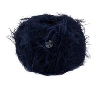 LANA GROSSA Basta| Garn im Fake Fur Look, locker verzwirnt, Franseneffekt& Merinofasern | Handstrickgarn, 50% Schurwolle & 50% Polyamid | 50g Wolle zum Stricken& Häkeln | 100m Garn FB 24