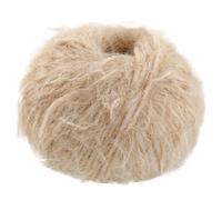 LANA GROSSA Basta| Garn im Fake Fur Look, locker verzwirnt, Franseneffekt& Merinofasern | Handstrickgarn, 50% Schurwolle & 50% Polyamid | 50g Wolle zum Stricken& Häkeln | 100m Garn FB 3