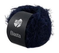 LANA GROSSA Basta| Garn im Fake Fur Look, locker verzwirnt, Franseneffekt& Merinofasern | Handstrickgarn, 50% Schurwolle & 50% Polyamid | 50g Wolle zum Stricken& Häkeln | 100m Garn FB 24