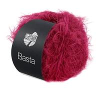 LANA GROSSA Basta| Garn im Fake Fur Look, locker verzwirnt aus Franseneffekt & Merinofasern | Handstrickgarn aus 50% Schurwolle (Merino) & 50% Polyamid | 50g Wolle zum Stricken & Häkeln | 100m Garn