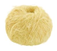 LANA GROSSA Basta| Garn im Fake Fur Look, locker verzwirnt, Franseneffekt& Merinofasern | Handstrickgarn, 50% Schurwolle & 50% Polyamid | 50g Wolle zum Stricken& Häkeln | 100m Garn FB 32