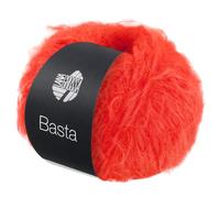 LANA GROSSA Basta| Garn im Fake Fur Look, locker verzwirnt aus Franseneffekt & Merinofasern | Handstrickgarn aus 50% Schurwolle (Merino) & 50% Polyamid | 50g Wolle zum Stricken & Häkeln | 100m Garn