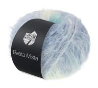 LANA GROSSA Basta Mista | Fake Fur Look, locker verzwirnter Franseneffekt & Merinofasern | Handstrickgarn aus 50% Schurwolle & 50% Polyamid | 50g Wolle zum Stricken & Häkeln | 100m Garn FB 116