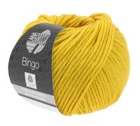 LANA GROSSA Bingo | Extrafeine Merinowolle waschmaschinenfest und filzfrei | Handstrickgarn aus 100% Schurwolle (Merino extrafein) | 50g Wolle zum Stricken & Häkeln | 80m Garn FB 154