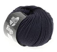 LANA GROSSA Bingo | Extrafeine Merinowolle waschmaschinenfest und filzfrei | Handstrickgarn aus 100% Schurwolle (Merino extrafein) | 50g Wolle zum Stricken & Häkeln | 80m Garn FB 8