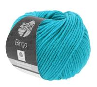 LANA GROSSA Bingo | Extrafeine Merinowolle waschmaschinenfest und filzfrei | Handstrickgarn aus 100% Schurwolle (Merino extrafein) | 50g Wolle zum Stricken & Häkeln | 80m Garn FB 133