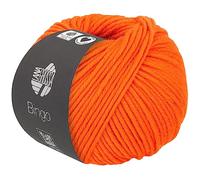 LANA GROSSA Bingo | Extrafeine Merinowolle waschmaschinenfest und filzfrei | Handstrickgarn aus 100% Schurwolle (Merino extrafein) | 50g Wolle zum Stricken & Häkeln | 80m Garn FB 759