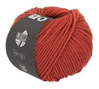 LANA GROSSA Bingo | Extrafeine Merinowolle waschmaschinenfest und filzfrei | Handstrickgarn aus 100% Schurwolle (Merino extrafein) | 50g Wolle zum Stricken & Häkeln | 80m Garn FB 760